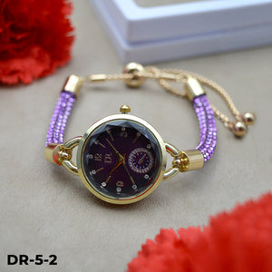 DR-5 RELOJ PULSERA TIPO JOYA EN ESTUCHE