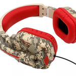 Audífonos Gamer Camuflado