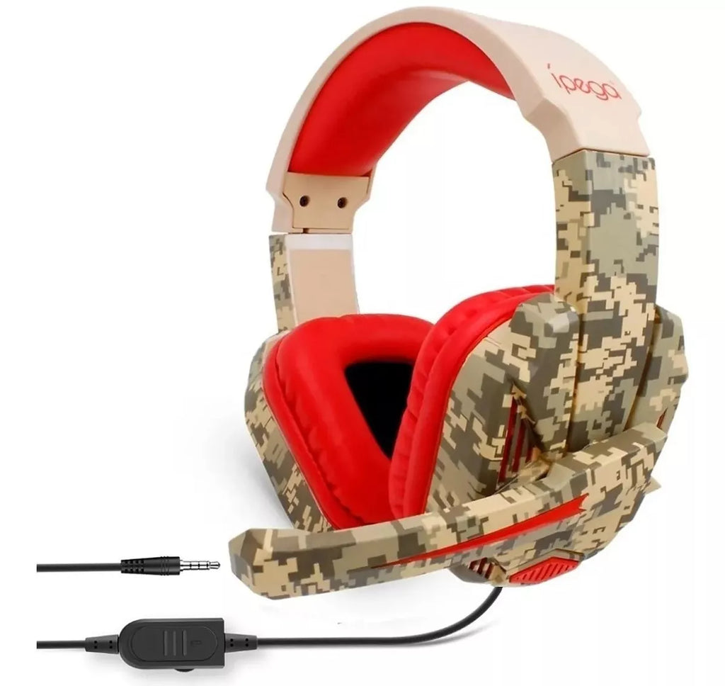 Audífonos Gamer Camuflado