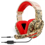 Audífonos Gamer Camuflado